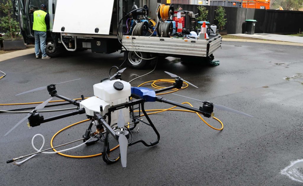 Drone Cleaning Sydney Image